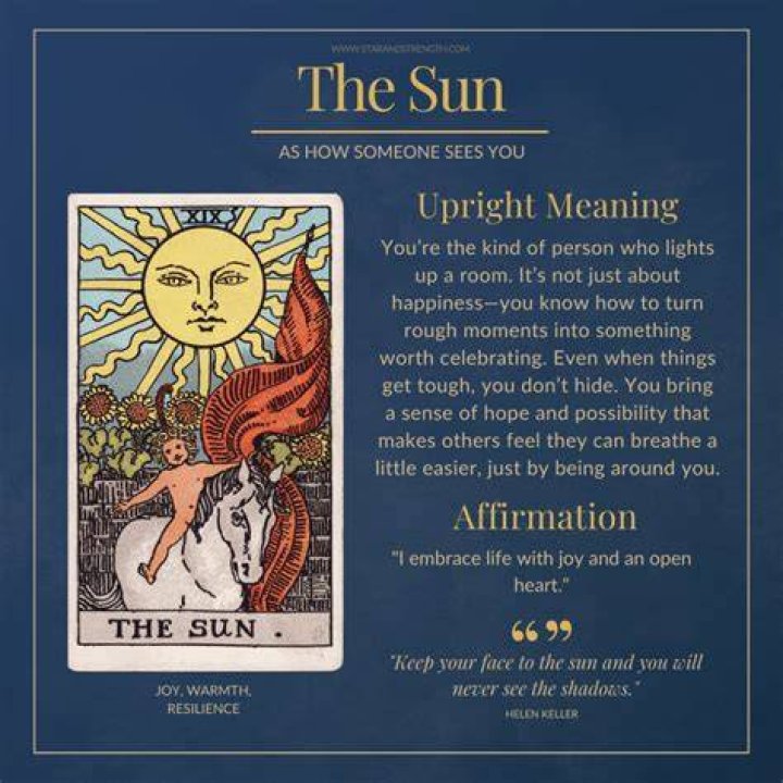 The Sun Tarot Card Meaning, Explained